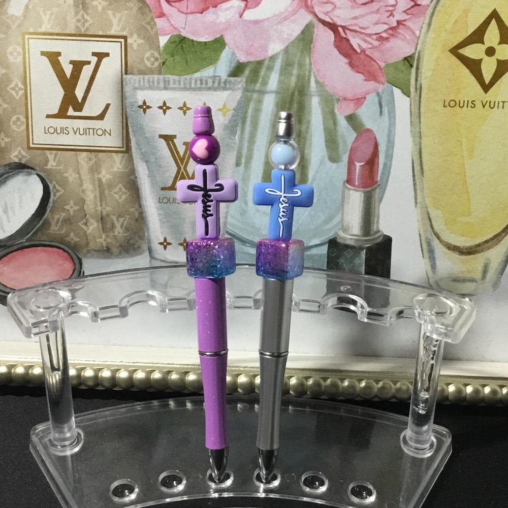 Cute Cross Charm Pens 🖊️